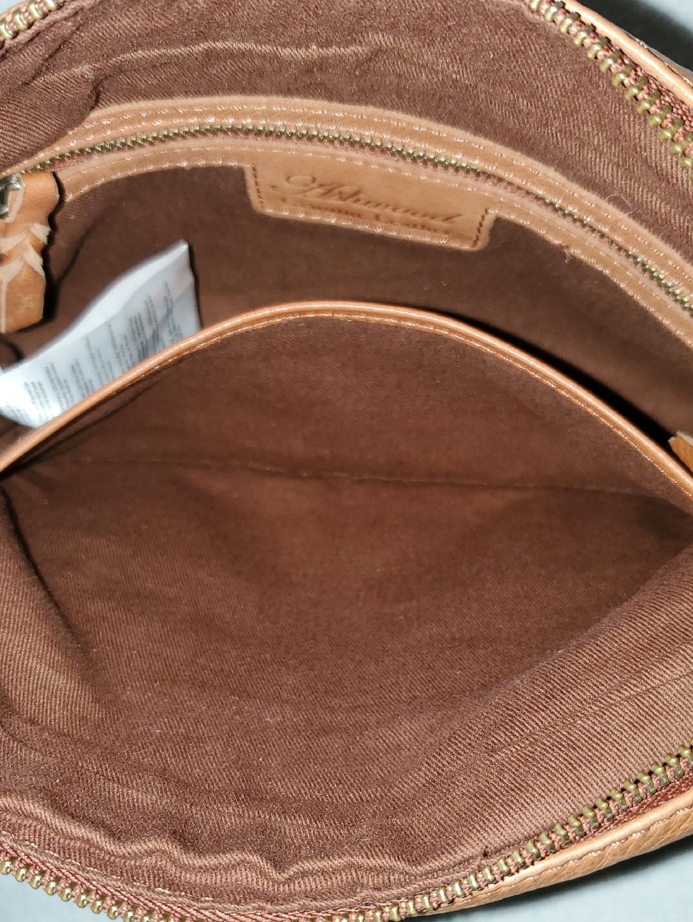 Ashwood Leather Studded Pockets Crossbody Bag - Picture 12 of 16